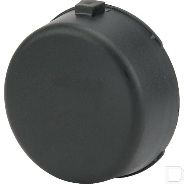 TCPE 205 - Dichte Endkappe aus schwarzem Kunststoff
