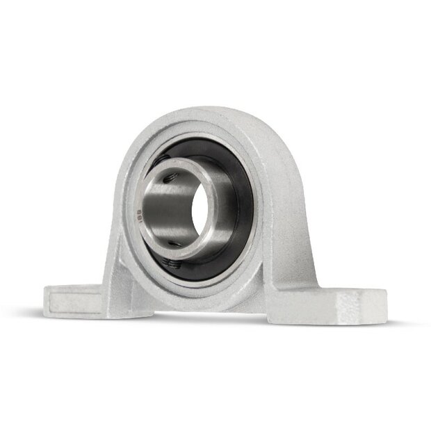 SS UP 006 - IBB Edelstahl-Stehlager 30 mm mit Exzentrerring