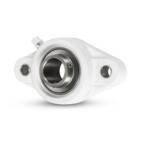 SS UCFLPL 205 - IBB schwarz Kunststoff Flanschlager 25 mm