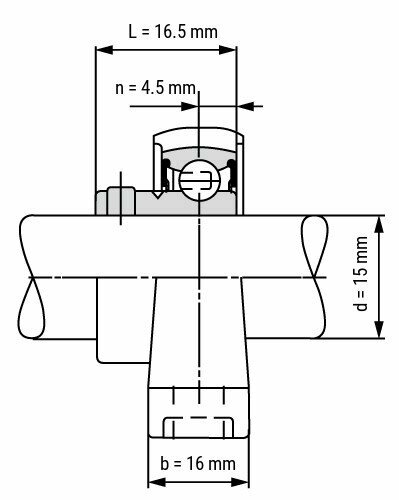 KP002 afmetingen tekening doorsnede