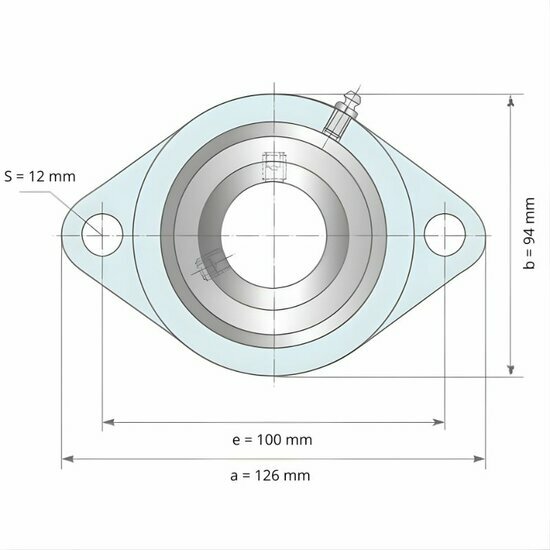 SBFW 207 afmetingen tekening vooraanzicht