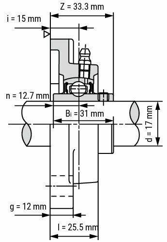 SS UCFPL 203 afmetingen tekening doorsnede