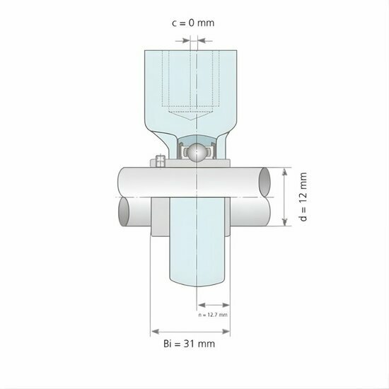UCHE 201 afmetingen tekening doorsnede