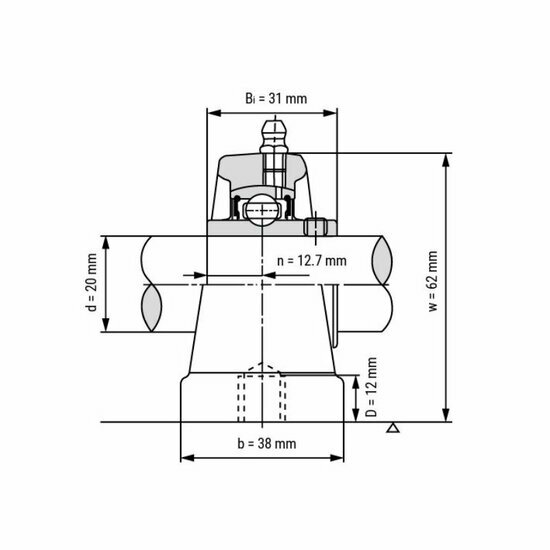 UCPA 204 afmetingen tekening doorsnede