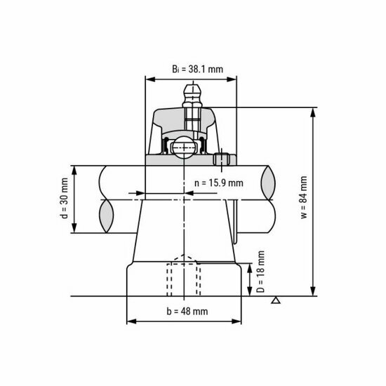 UCPA 206 afmetingen tekening doorsnede