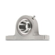 SS UCP 203 - IBB Edelstahl Stehlager 17 mm