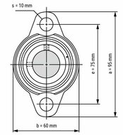 KFL005 afmetingen tekening vooraanzicht