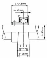 KP006 afmetingen tekening doorsnede