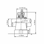 UCPA 206 afmetingen tekening doorsnede