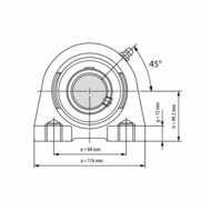 UCPA 208 afmetingen tekening vooraanzicht