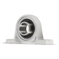 SS UP 006 - IBB Edelstahl-Stehlager 30 mm mit Exzentrerring